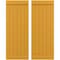 Ekena Millwork Americraft 6-Board Exterior Wood Joined Board-n-Batten Shutters w/ End Batten, ARW103BB621X77TUH, PR ARW103BB621X77TUH - alternate 1